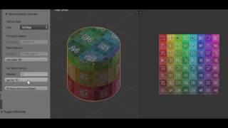 Blender Addon: Texel Density Checker 1.0.2. Set TD for object and selected faces