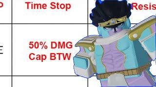 [YBA] Star Platinum The World Bingo!