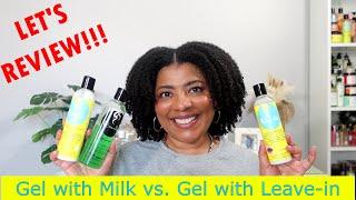 WASH N' GO ft. Curls B N Control Sculpting Gel w/ Hair Milk vs. Reparative Leave-in / NaturalRaeRae