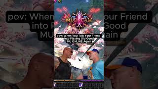 Invite Your Friend in Game is Like... #mudream #muonline #memes #funny #gaming #nostalgia