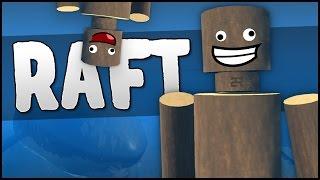 2 IDIOTS 1 RAFT! (Raft Multiplayer Gameplay)