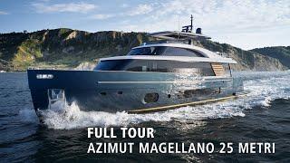 Full Yacht Tour w/ Federico Ferrante | Azimut Magellano 25 Metri