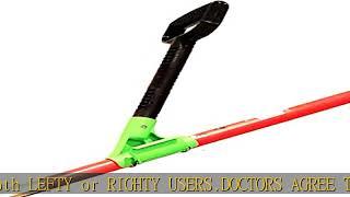 The Rah Handle! A Universal Ergonomic Back Saving Lefty Or Righty, Secondary Handle For Snow Shovel