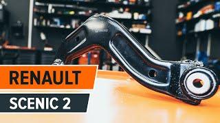 How to change front lower arm on RENAULT SCÉNIC 2 TUTORIAL | AUTODOC