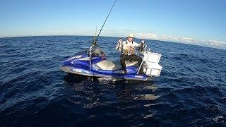 HEAVY HEAVY Seas on Yamaha WaveRunner Family Fishing