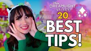 20 INCREDIBLE Disney Dreamlight Valley Tips & Tricks you NEED to know!