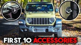 First 10 Must Have Accessories for Your New Jeep Wrangler!