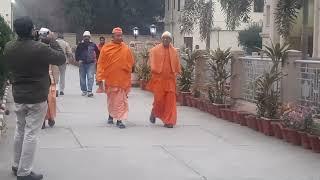 Swami Ishatmananda ji,Minister in charge of Chicago Vedanta Society @ Ramakrishna Mission, Delhi .