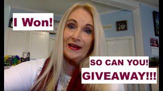 GIVEAWAY!  I WON SO YOU CAN TOO!....From Unboxing with Wendy Jean!