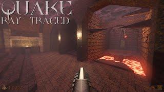 Quake 1 Ray Traced - E1M1: The Slipgate Complex