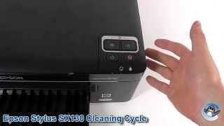 Epson Stylus SX130: How to do Printhead Cleaning Cycles and Improve Print Quality