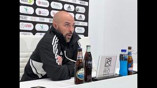 Rueda de prensa de Luis Oliver, previa al CD Badajoz - SP Villafranca