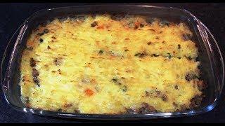 SHEPHERD PIE,  classic British food made by Italian.