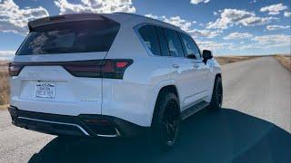 The Perfect Stance! VOSSEN WHEELS ON MY LEXUS LX600 F SPORT