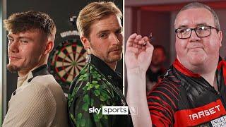 Kelleher and Bradley take on Stephen Bunting and Emma Paton in darts challenge! 