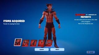 {CODE SECRET} COMMENT AVOIR LE PACK MEPHISTO GRATUITEMENT SUR FORTNITE !