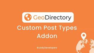 GeoDirectory Custom Post Types Addon