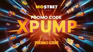 Успей выиграть большой джекпот в Mostbet слоты! Получи бонус +450$ по промокоду XPUMP!