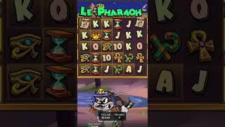 First ever Le Pharaoh max win!!! #slot #stakebonus #games #gaming #slotwin #maxwin #stakeus