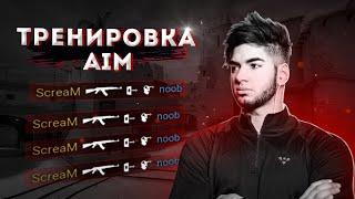 КАК ПОДНЯТЬ АИМ ЗА 5 МИНУТ ИЛИ ТРЕНИРОВКА FURIOUSSS | CS GO 2021