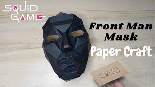 Paper Craft Front Man Mask (Squid Game)