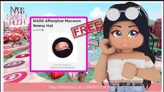 NARS Sweet Rush free item event roblox #roblox #nars