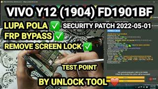 VIVO Y12 NEW SECURITY REMOVE SCREEN LOCK  TEST POINT BY UNLOCK TOOL