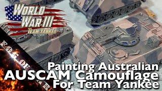 Snippet | AUSCAM - Australian camouflage colours for Team Yankee | Modern