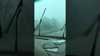 Tornado + Hail + RV spells disaster #tornado #rv #tornadoally