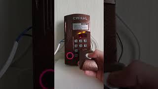 Баг на домофоне CYFRAL CCD 40