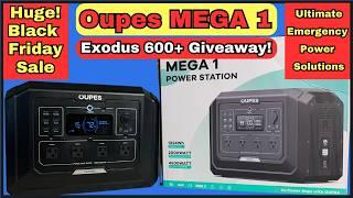 Oupes Mega 1 Power Station: Ultimate Power Outage Solutions