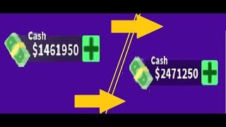 How to get a million in 3 hours in mad city?! / Roblox mad city.
