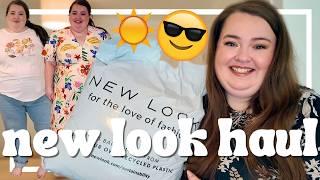 NEW LOOK SIZZLING SUMMER HAUL! | plus size fashion try on | CHECK OUT THESE MOM JEANS! | 2024