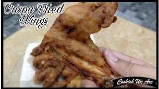 Crispy fried wings | Original taste | Cookish We Are.