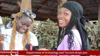 Department of Archaeology and Tourism signs out in style with Myschoolnewstv