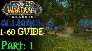 [Classic WoW] Pt. 1: Elywnn Forest 1-12 (Alliance 1-60 Guide)(Old)