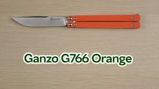 Розпаковка Ganzo G766 Orange (G766-OR)