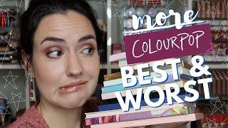 Best & Worst ColourPop Palettes | Ranking My ColourPop Palettes PART 2!