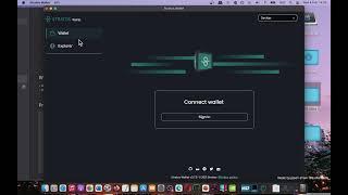 Stratos Wallet Basic Overview (Mac App Store)