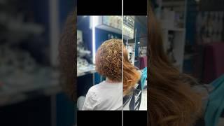 Биозавивка Волос на Косметике Davines в Алматы Almaty-Hair.kz | bioperm short #shorts #биозавивка
