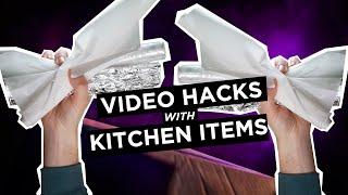 3 DIY Filmmaking Tips using household items