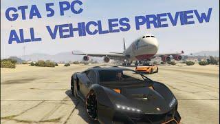 GTA 5 PC - All Vehicles Preview (w2play)