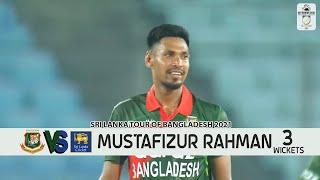 Mustafizur Rahman's 3 Wickets Against Sri Lanka || 1st ODI || Sri Lanka tour of Bangladesh 2021