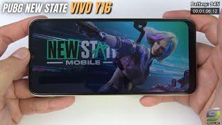 Vivo Y16 test game PUBG New State | Helio P35