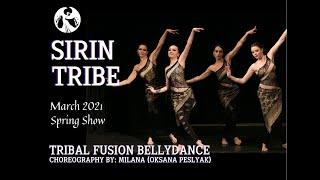 Sirin Tribe (choreo by: Milana (Oksana Peslyak)) - Tribal Fusion - Spring Tribal Show 2021