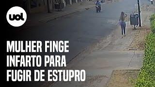 Mulher finge infartar para fugir de tentativa de estupro em GO