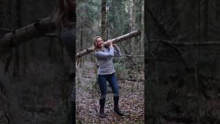 Лесной досуг  #girl #shorts #survival #travel