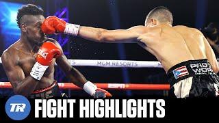 Top prospect Orlando Gonzalez scores 2 knock downs, beats Poroz | FULL FIGHT HIGHLIGHTS