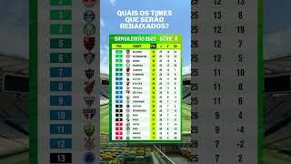 TABELA DO BRASILEIRÃO APÓS OS JOGOS DE HOJE! 10/10/2023 - 26° RODADA #brasileirao