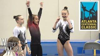 Whitney Bjerken | 2nd Level 10 Gymnastics Meet | No Arms Floor Champion